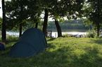 Zelten am Mössensee